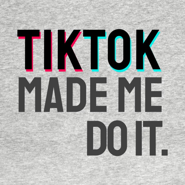 TikTok  made me do it. by info@dopositive.co.uk